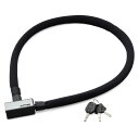 デイトナ(Daytona) バイク用 ワイヤーロック φ15mm ストロンガーワイヤーロック 鍵タイプ 1200mm シルバー 97664