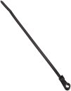 エルパ (ELPA) 結束バンド 150mm ビス固定タイプ 30本入 引張強度/18.2kg 耐候性 KBN-N150030(BK)