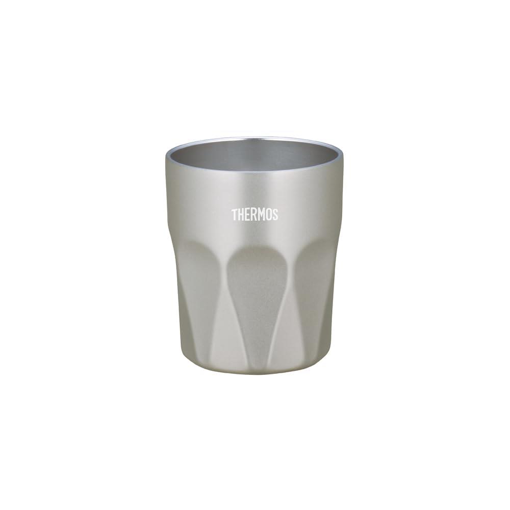 サーモス 真空断熱タンブラー 300ml シャンパンゴールド ガラスコップのようなデザインタンブラー JTC-300 CG