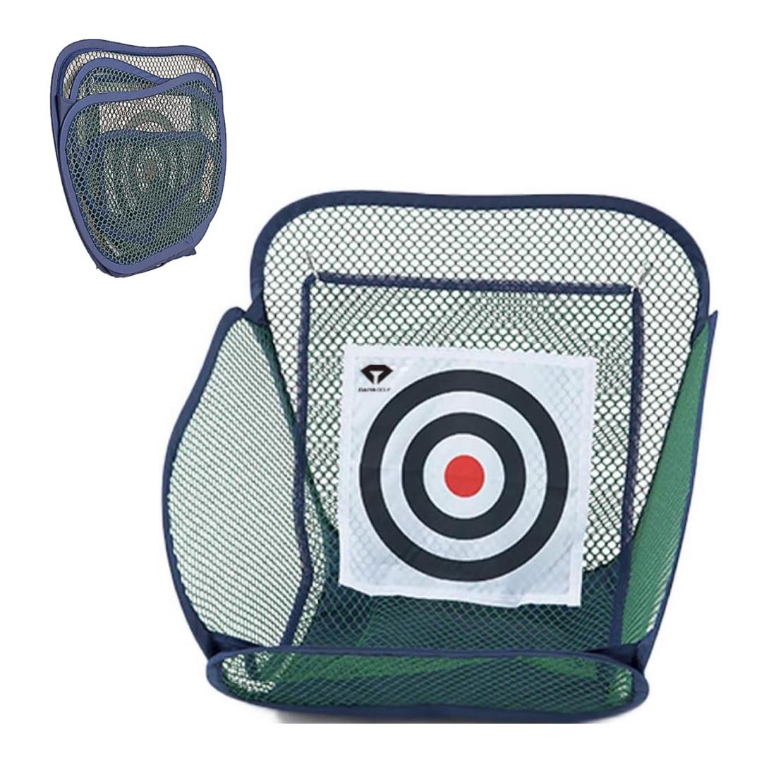 スタイル：1_超コンパクトなターゲット(単品)◆商品名：ダイヤゴルフ(DAIYA GOLF) ベタピンアプローチ 幅約450mm×奥行約420mm×高さ約400mm ポリエステル非常にコンパクトなアプローチ練習用のネット。練習ボールやマットを使って、室内で気軽にアプローチ練習！厚さ約16mmまでたためまるので、収納時もスペースをとりません！姉妹品のダイヤツーウェイマットと組み合わせると、より効果的な練習が可能！幅：450mm × 奥行：420mm × 高さ：400mm / 収納時の厚さ：約16画期的。どこでもアプローチの練習ができる家庭の居間で気軽にアプローチの練習ができる。使用しない時は、折りたたんでどこでも収納できる。姉妹品のツーウェイマットと組み合わせるとで、より実践的な練習が可能。商品紹介練習ボールやマットを使うことにより室内でもアプローチの練習ができます。姉妹品のツーウェイマットと組み合わせて頂くとより効果的な練習が可能です。簡単な折り畳み式で、収納時もかさばらずに平らに畳めます。広げると幅44cmサイズなので、安心して練習することができます。