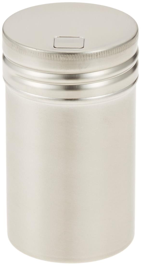 遠藤商事 業務用 T缶(唐ガラシ、さんしょう入) 小 18-8ステンレス・ポリプロピレン 日本製 BTY03003 シルバー