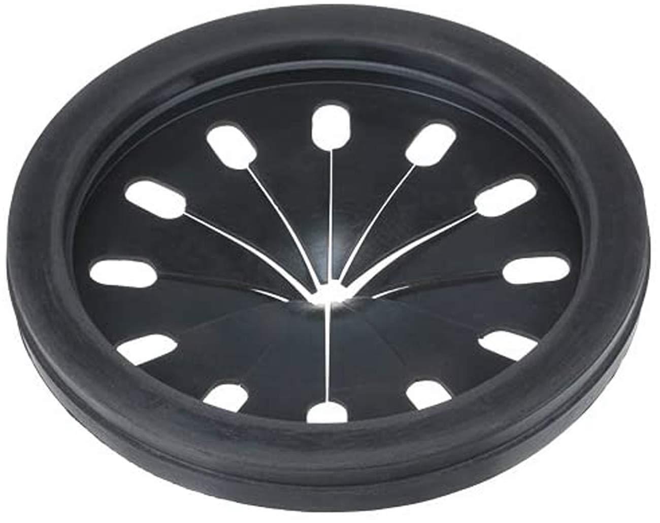 Belca 日本製 排水口 ふた 流し用菊割れゴム 取替用 直径14.5cm用 直径14.4×高さ1.7cm ブラック SP-204K