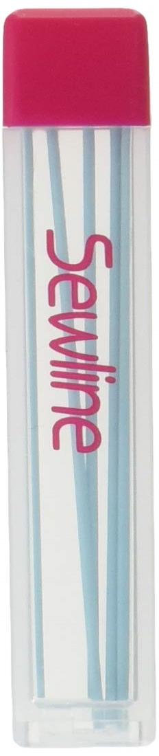 Sewline ソーライン 布用 シャープペンシル 専用替芯 6本入 0.9mm ブルー FAB50065