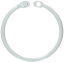 TRUSCO(トラスコ) 樹脂製カードリング 5.0mm×Φ60mm 10個入 TKRJ-60