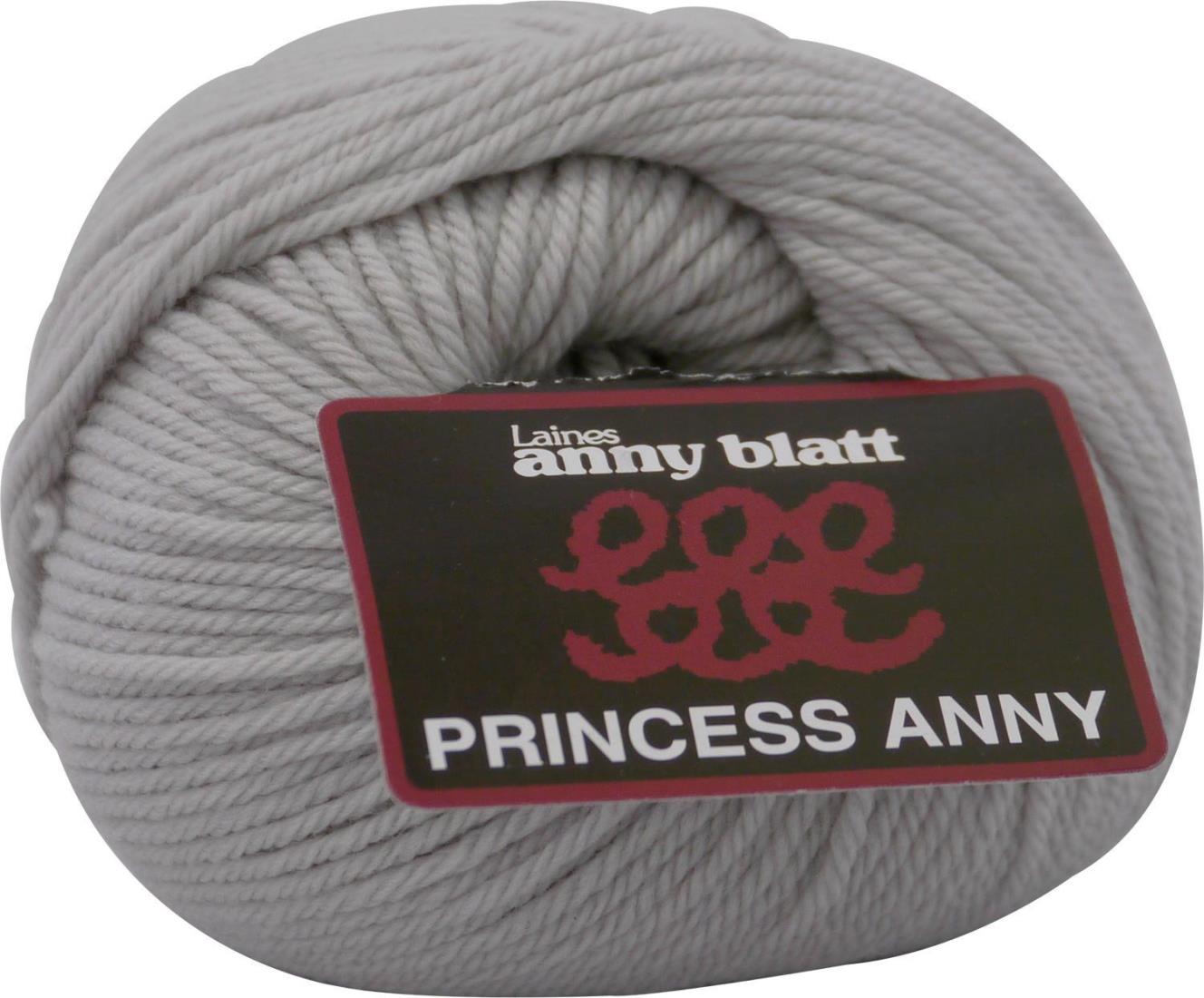 パピー プリンセスアニー 毛糸 合太 Col.546 グレー 系 40g 約112m 10000031