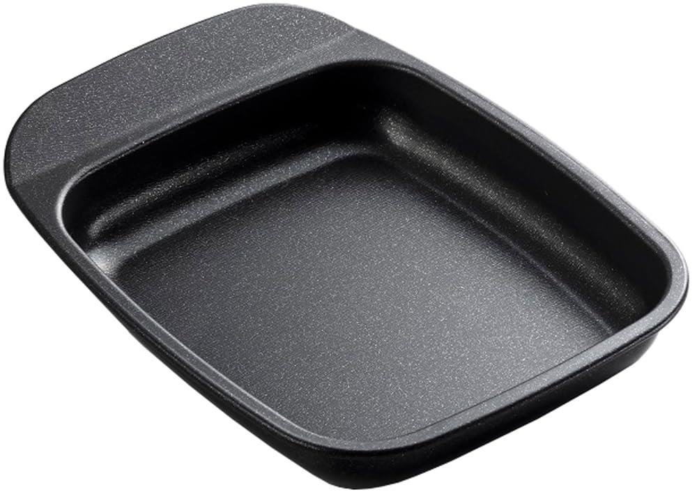 高木金属工業 takagi metal グリルプレート オーブントースター トレー 魚焼き グリル オーブントースタープレート トースターパン トースター調理 受け皿 アルミトレー 小型 日本製 フッ素Wコート デュアルプラス FW-KPS