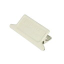 ダルトン(Dulton) 文具 メタル クリップ アイボリー 高さ46×幅117×奥行33mm METAL CLIP IVORY 117-329IV