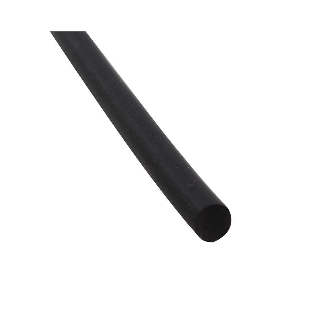 光(Hikari) ゴム 丸 6mmパイ 2.4M 黒 KG06-2