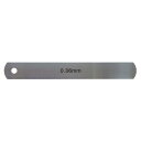 新潟精機 SK 日本製 シクネスゲージ(すきまゲージ) リーフ 100mm×0.06mm S100-006