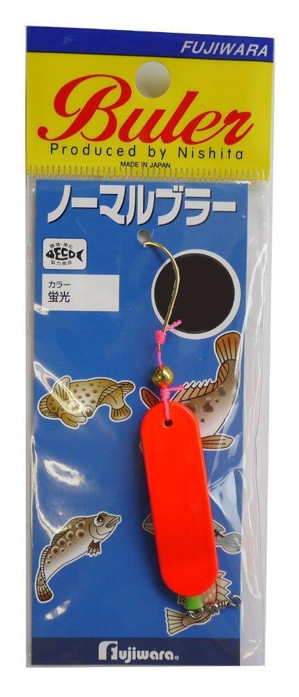 フジワラ(Fujiwara) 仕掛け ノーマルブラー 25g 蛍光レッド