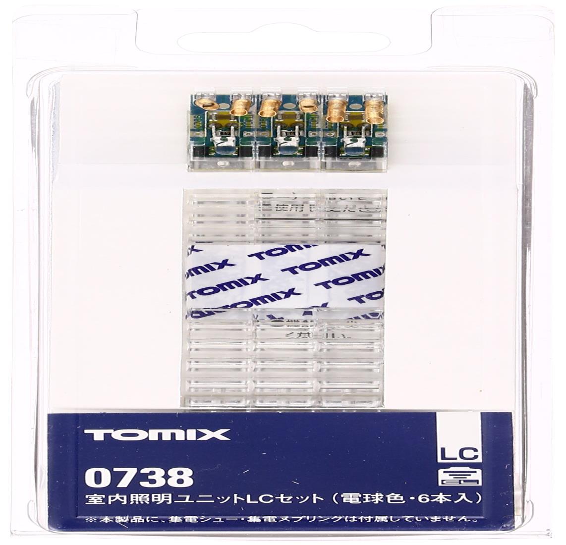 トミーテック(TOMYTEC)TOMIX Nゲージ 室内照明ユニット LC 電球色6本 0738 鉄道模型用品