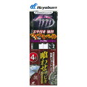 ハヤブサ(Hayabusa)SS436 落し込み つくつくベイト パープル 4本 10-10 鈎:強靭イサキ・白 10号