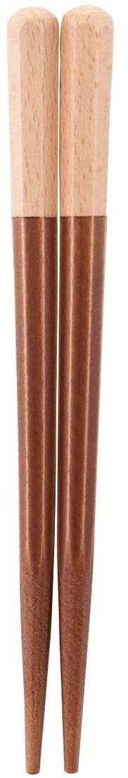 カワイ(Kawai) 箸 Haze ヘイズ Kids キャメル 18cm 【122625】 抗菌 食洗対応 滑り止め加工 日本製