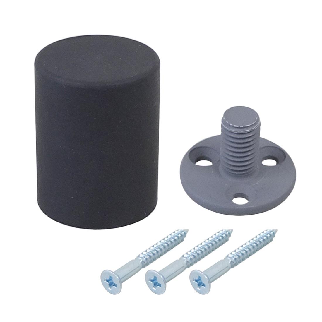 New Hikari ポイント戸当 木床用 黒 【品番：SH-TP45W-B】