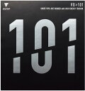ヴィクタス(VICTAS) 卓球 表ソフトラバー VO101 020202 ブラック 1.8サイズ