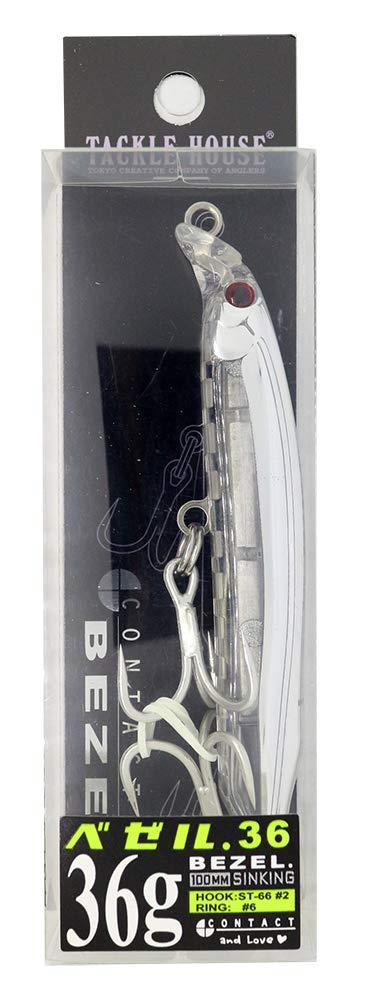 タックルハウス(TackleHouse) ジグミノー コンタクト ベゼル 100mm 36g NRクリア #NR5 BEZEL.36 ルアー