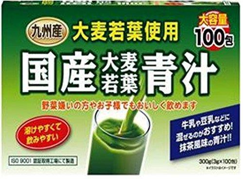 ユーワ 国産大麦若葉青汁 3g×100包