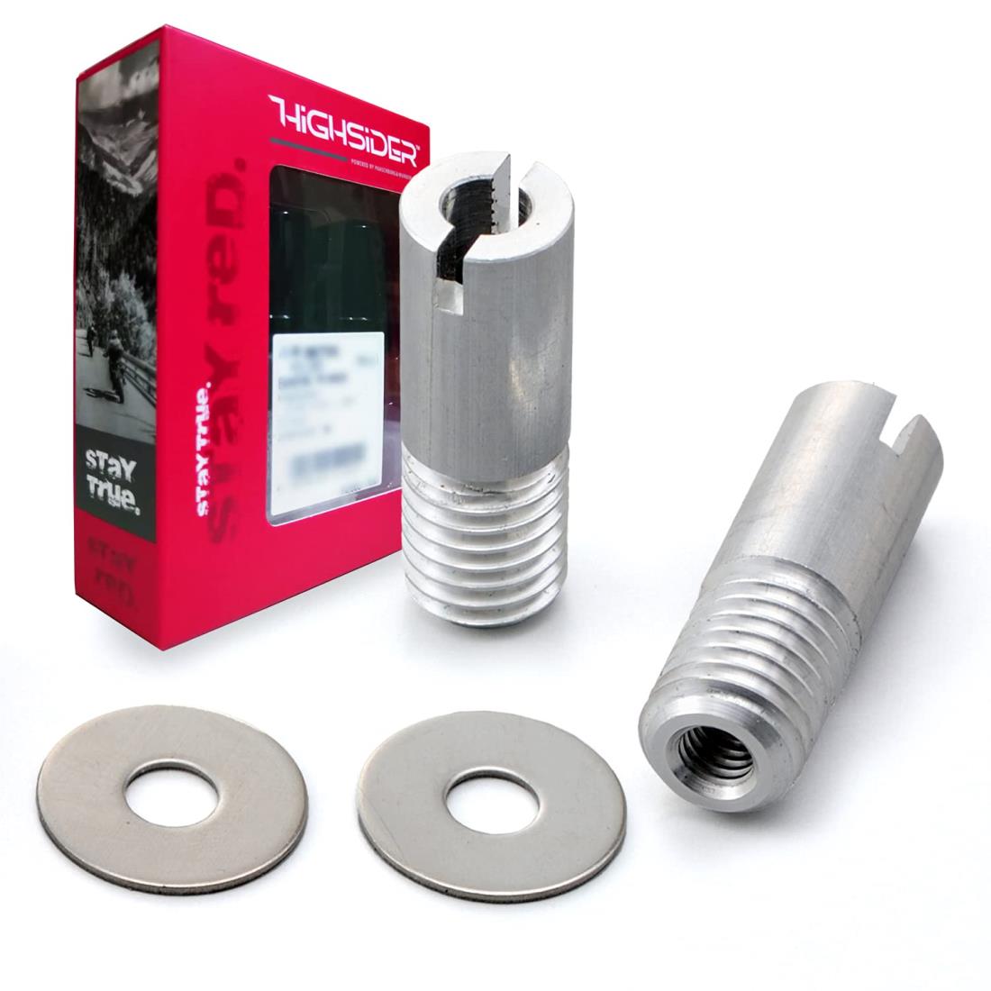 デイトナ(Daytona) バーエンドミラー アダプター バイク BMW R nine T用 左右セット HIGHSIDER(ハイサイダー) 98590