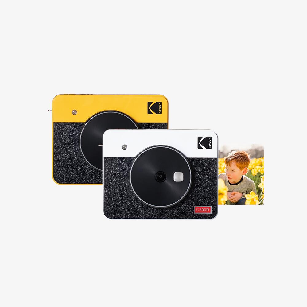 チェキ 学割 コダック KODAK Mini Shot 3 Retro 4PASS 2-in-1インスタントカメラ＆フォトプリンター(7.6cmx7.6cm)＋8…