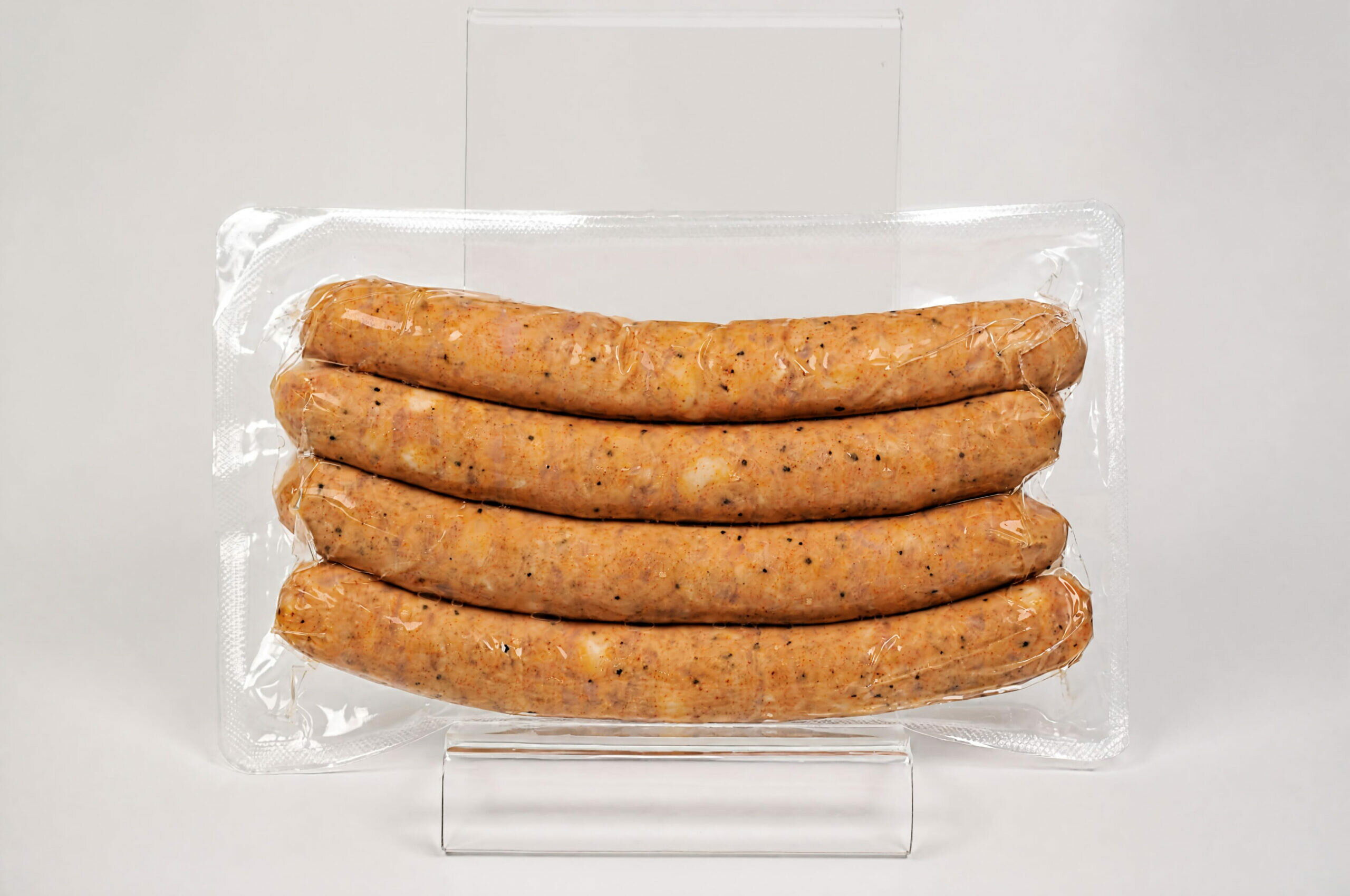 肉々しい食感が楽しめる、ピリ辛仕立ての粗挽きソーセージです。 羊腸を使用しており、パリッとした歯切れの良い食感と、粗挽きならではのジューシーな肉の旨み、 ほどよいピリ辛が後引くうまさ、ビールによく合うソーセージです。 ホットドッグやオードブル、そのまま焼いておつまみとしてもご使用いただけます。 1本当たりサイズ【重量約50g/長さ約17cm/太さ約2cm】肉々しい食感が楽しめる、ピリ辛仕立ての粗挽きソーセージです。 羊腸を使用しており、パリッとした歯切れの良い食感と、粗挽きならではのジューシーな肉の旨み、 ほどよいピリ辛が後引くうまさ、ビールによく合うソーセージです。 ホットドッグやオードブル、そのまま焼いておつまみとしてもご使用いただけます。 1本当たりサイズ【重量約50g/長さ約17cm/太さ約2cm】