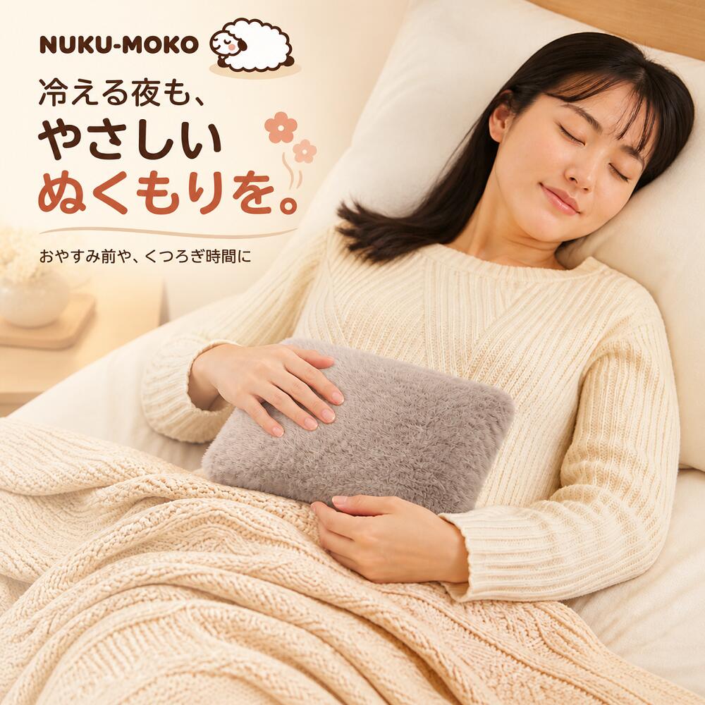 【レビュー高評価＼ギフトに最適／】湯たんぽ 充電式 電気湯たんぽ 蓄熱式 ゆたんぽ コードレス お湯不要 保温8時間 電気代約2～3円 省エネ 冷え対策 電気あんか 冬用カイロ 足元 お腹 腰 背中 防寒グッズ デスクワーク 在宅勤務 オフィス (2)