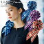 事務服 コサージュミニスカーフ EAZ827 ワンタッチ ブルー パープル オレンジ ENJOY オフィス スカーフ..