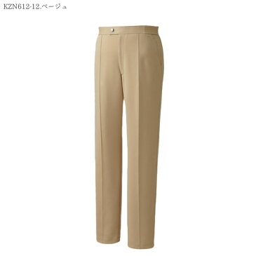 【最大2000円クーポン配布中】 カゼン メンズスラックス KZN612 パンツ S-4L ノータック ケアサービス ナース 介護 KAZEN