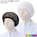 【PT2倍＆最大600円クーポン配布中】 ヘアーネット(10枚入) 470-90_95 食品工場 衛生 フードファクトリー ヘアネット KAZEN カゼン