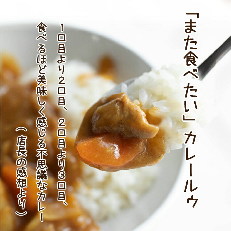 食品添加物不使用 酵母エキス不使用 たんぱく加水分解物不使用 国産小麦粉100% おもいやりカレー 2袋セット （6食分 2袋セット) 甘口 子供 送料無料 買い回り 植物性油脂 カレールー 動物性油脂不使用 カレールウ カレールゥ カレー粉 おすすめ 思いやり 2