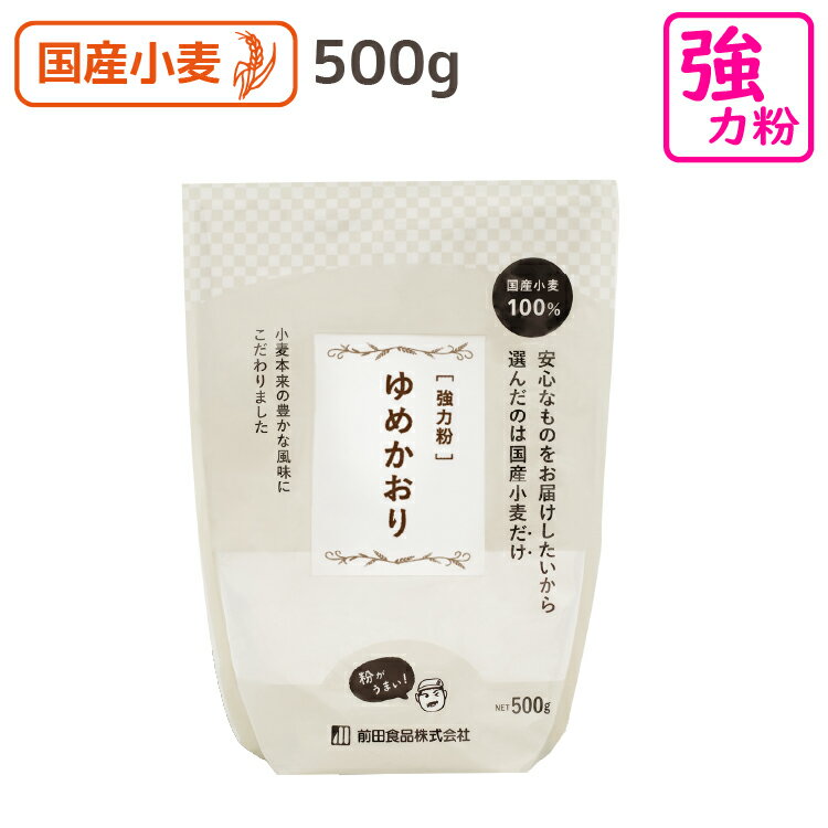 ゆめかおり 500g 前田食品強力粉 強