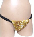 【こだわり工房】ふんどしショーツ ふんどしパンツ 女性用 レディース Tバック ビキニ バンビ リアルファープリント アニマル ゴージャス気分で上品にキメる 日...