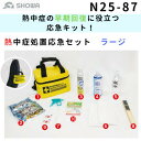 熱中症処置応急セット ラージ n25-87【熱中症】【経口補水液】【応急処置】【救急セッ