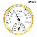 【1500円OFF！(最大)～4/27(土)09:59】 温湿度計 CR-101W ホワイト クレセル CRECER 温度計 湿度計 おしゃれ かわいい