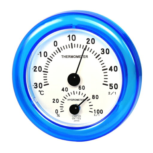 クレセル CRECER 温度計 湿度計 青 小さい 壁掛用 卓上用 コンパクト ブルー 丸い リビング キッチン 書斎 寝室 子供部屋 見やすい おしゃれ かわいい 日本製 温湿度計 エアコンマネージャー CR-108B クレセル CRECER 温度計 湿度計 青 小さい 壁掛用 卓上用 コンパクト ブルー 丸い リビング キッチン 書斎 寝室 子供部屋 見やすい おしゃれ かわいい 日本製 温湿度計 エアコンマネージャー CR-108B