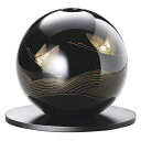 日展作家 冨田立山作 花器 花台 花瓶 GOLD ゴールド ブラック おすすめ おしゃれ シック ギフト 越前漆器 艶 上品 漆器 漆塗 手塗り 高級 日本製 ...