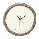 時計 掛時計 カフェ(丸) G5-0506 信楽焼 時計 掛時計 Clock 丸 円 焼物 人気