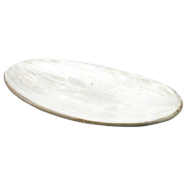プレート 皿 白刷毛オーバルプレート G5-1610 盛皿 大皿 キッチン