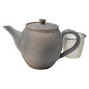 ポット 黒釉ポット G5-2716 陶器 和風 ポット 後手 茶器