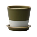 植木鉢 ポット esテーブルポット 織部釉 鉢 植木鉢 ポット インテリア 卓上 観葉植物 ミント パセリ ハーブ 織部釉 日本製