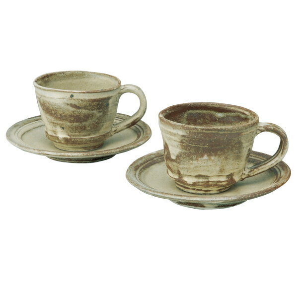碗皿 ペア やすらぎ 珈琲碗皿ペア GB5-19-02 食器 カップ 珈琲 ペア セット