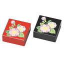 マグネット 磁石 セット ペア 桜 おすすめ おしゃれ ギフト 越前漆器 上品 高級 日本製 桜 マグネット・ペア 朱・黒 12-12904