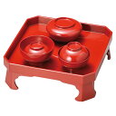 膳 椀 セット 食器 お祝い 豪華 上品 越前漆器 日本製 喰初膳 朱 12-15505