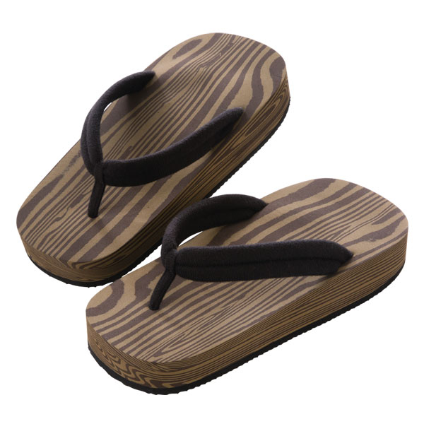 サンダル 雪駄 草履 ぞうり 軽くてやわらかい下駄 男性用 オーク スリッパ 外履き ビーチサンダル