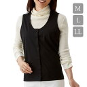 レディース ベスト 防風 防寒 保温 薄手 M L LL 防風保温ストレッチベスト M L LL
