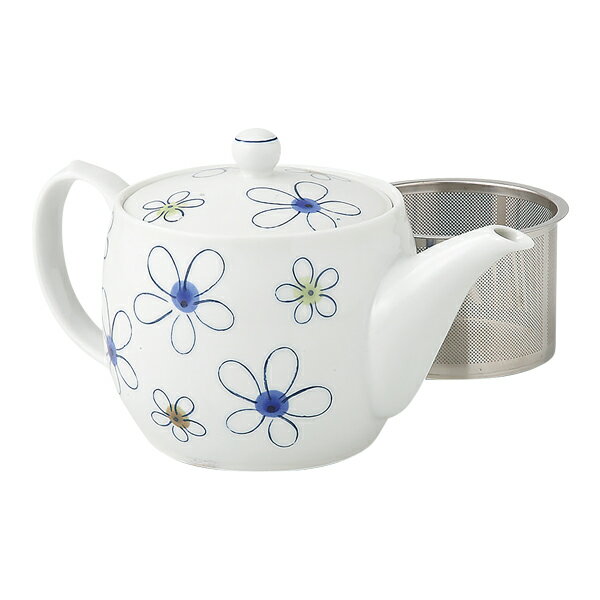 急須 SSポット 舞花 44874 ポット ティーポット SSストレーナー 茶こし付 磁器