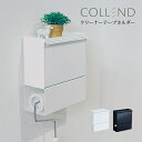 収納 壁 クリーナーテープ 粘着ローラー クリーナーテープホルダー 収納箱 収納ボックス 小物 ケース COLLEND コレンド
