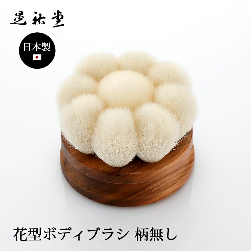 材質： 山羊毛・ポリエステル サイズ(約)： 毛丈：3.3cm、全長：8.0cm 生産国： 日本製(Made in Japan) 関連商品 ドゥードゥル 角型 大 白 シャンプー コンディショナー ボディソープ 泡ハンドソープ 4点セット 【代引き不可】浴室用とちぎ桧椅子（小） WOODY ウッディ スチールラック 3P 黒 ウォルナット WOODY ウッディ スチールラック 3P 白 チーク マルチドライヤースタンド 【W1-B002F】花型ボディブラシ　柄付き 商品名：【W1-B002F】花型ボディブラシ 柄無し ボディブラシ ブラシ ボディケア バス お風呂 お風呂グッズ 高級 熊野筆 伝統工芸品 洗う 山羊毛 ふわふわ 日本製 晃祐堂 【rakutentera】関連商品ボディブラシ ブラシ ボディケア バス お風呂 お風呂グッズ 高級 熊...デスク アイアンレッグスリムデスク インテリア スリム テーブル 机 ...食器 椀 漆 漆器 夫婦椀 ペア 汁椀 吸物椀 木製 漆塗り 手塗り ...食器 椀 漆 漆器 夫婦椀 ペア 飯椀 茶椀 ご飯 木製 漆塗り 手塗...22,000円19,800円19,800円19,800円食器 椀 漆 漆器 夫婦椀 ペア 汁椀 吸物椀 木製 漆塗り 手塗り ...食器 椀 漆 漆器 夫婦椀 ペア 飯椀 茶椀 ご飯 木製 漆塗り 手塗...食器 椀 小吸椀 漆 漆器 蓋付き 吸物椀 味噌汁椀 汁椀 木製 本堅...食器 盆 お盆 丸 トレイ センタートレイ 漆 漆器 木製 漆塗り 手...19,800円19,800円19,800円19,800円小物 インテリア 箱 小箱 文具 小物入れ 収納 ハイビスカス 小箱 ...Hailo ハイロ ドイツ インテリア ごみばこ ハイロ ニュービッグ...六ツ目ランチバッグ [ ボタン ] 4353 別府クラフト バッグ か...膳 お膳 高級 御膳 トレー ランチョンマット おもてなし お祝い 日...19,800円19,800円19,800円19,800円●熊野筆ボディブラシの秘密 【その1】 広島の伝統的工芸品「熊野筆」から生まれたボディブラシ。 職人の伝統的な選毛技術により良質な毛を使用しています。 【その2】 良質な毛と毛先のない毛の差が使用感に現れる。 良質な毛は毛先が細くてしなやか。 お肌の汚れもスッキリ落とせます。 【その3】 独自の混毛技術で天然毛と化繊毛をMIX。 オリジナルの混毛機を使用して均等に混毛。 抜群の肌あたりと、泡立ちやすい弾力を実現しました。 ギフト対応 【ご注意】販売しております商品はメーカー取寄品も含まれるため、お届け日の遅れ、完売によりお届けできない場合もございます。後ほど当店より送信されるメールをご確認ください。 商品名：【W1-B002F】花型ボディブラシ　柄無し 旬なキーワード：ボディブラシ ブラシ ボディケア バス お風呂 お風呂グッズ 高級 熊野筆 伝統工芸品 洗う 山羊毛 ふわふわ 日本製 晃祐堂 バスグッズ 美容 背中 背中ブラシ 背中洗いブラシ 背中洗い ロング ロングブラシ バスブラシ 体 スキンケア 全身 肌 ボディ 洗う 体洗い お風呂 全身用 お風呂用 マッサージ アイデア 便利 グッズ 生活 雑貨 生活雑貨 新生活 リラックス おすすめ 贈り物 プレゼント ギフト 新築祝い 新築 引っ越し 引越し 祝い お洒落 おしゃれ オシャレ かわいい 優しい やさしい やわらかい 柔らかい モコモコ もこもこ 花型 花形