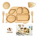 【1500円OFF！(最大)〜12/11(月)01:59】 ねこバスデラックスセット FGBL-2017-010 食器 皿 椀 マグ マグカップ コップ スプーン フォーク ジブリ ねこバス トトロ となりのトトロ 竹 竹製 縁起物 子供 離乳食 セッ