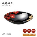 皿 器 鉢 ボール ボウル 越前漆器 漆塗り 手塗り 上品 おすすめ 日本製 うるし華ボール(大) 12-06601