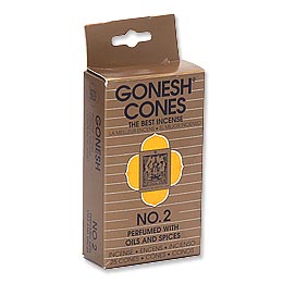 GONESH INCENSE CONES No.2 IM-GCC20202 ガーネ